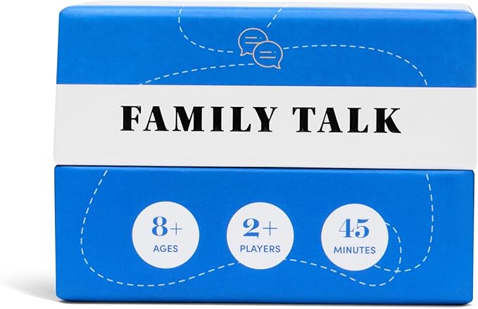 BestSelf Family Talk Icebreaker Deck ??150 Conversation Starters for Family Connections, Fun Bonding, Game Nights