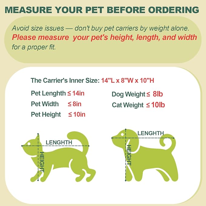 17x11x9.5 Inches Top-Expandable Pet Carrier Alaska Airline Approved, Soft Sided Carrier for Small Dog, Cat with 5-Sides Mesh Windows and Locking Safety Zippers(Rainbow)