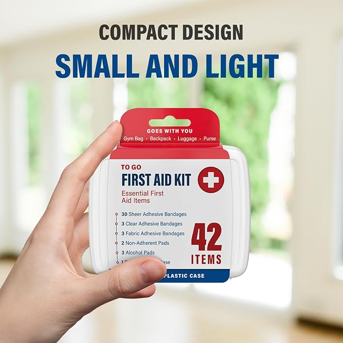 DecorRack 1000 Piece First Aid Kit, 24 Individual Boxes of 42 Items Each, First Aid Kits for Minor Cuts, Scrapes, Travel, Car, Home, Work, Field Trips or Camping (1000pcs, 24 Pack)