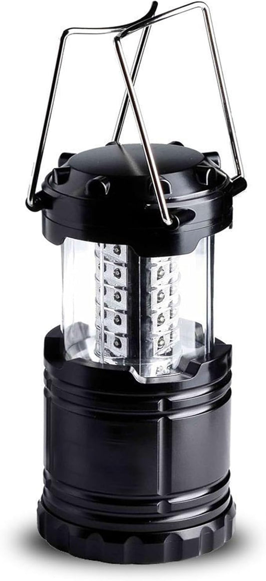 Lantern Collapsible Camping Light, Battery Operated Lanterns LED Super Bright for Power Outages Indoor Emergency Outdoor Camping Hiking Kit (LED-1)