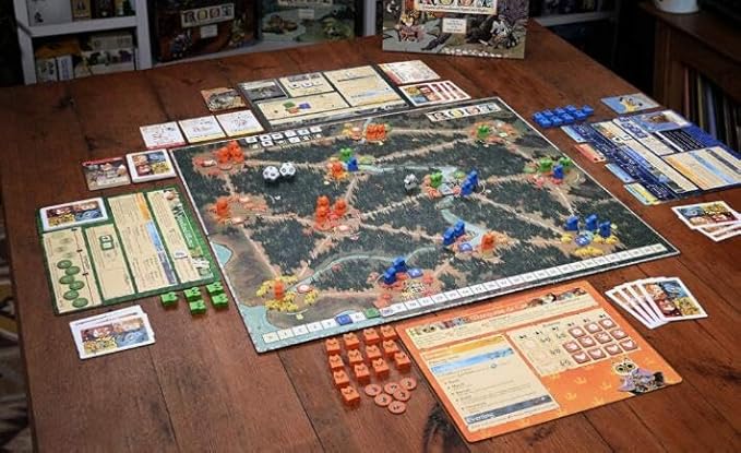 Board Game for Root Base Games 2-4 Players 60-90 Min Playing Time