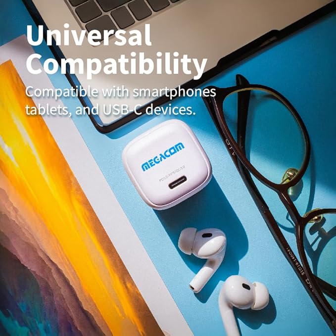 megacom Power Bank 37Wh USB-CX1 & USB-AX2 + 30W Type-C Gan Charger【Bundle】
