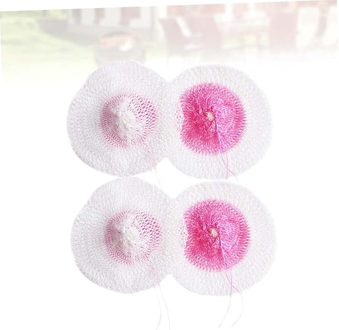 HEALLILY 4 Pcs Light Mantles Outdoor Lighting Gas Lamp Mantles Tent Light Camping Mantle Kerosene Camping Lights Light Gas Lights Lighting Outdoor Cloak Travel Universal White Lampshade