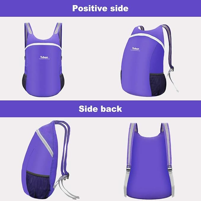Ultra Lightweight Packable Water Resistant Backpack for Travel Camping Outdoor Hiking Daypack