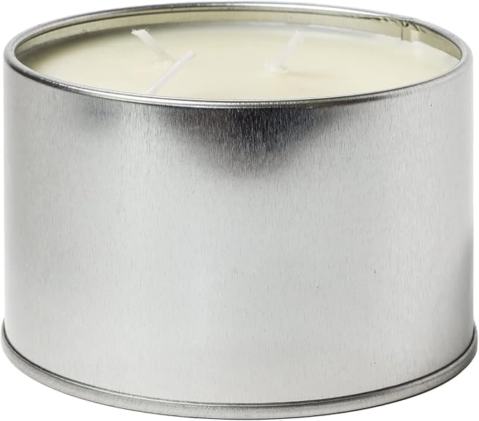 ASR Outdoor 36 Hour Camping Survival Emergency Light Wax Candle Fire Starter in Portable Tin Box, 3 Wick