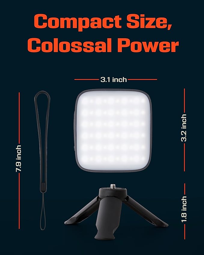PREPARED4X Camping Lantern - Hanging Lantern w/ Bright & Warm Adjustable Lighting - Emergency Lantern w/ USB-C Charging Port - Rechargeable Camping Light for Power Outage, Tent, Outdoor, Hiking, Camp