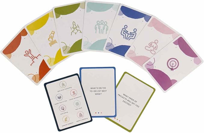 One to Ones Cards- Thought-Provoking Conversation Prompts for Effective Manager Check-ins