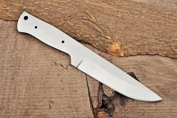 Zaby Knives-7267 Custom Handmade D2 Steel Chef Knife Blank Blade, 12'' Kitchen Knife Blank Blade For knife making, Gray