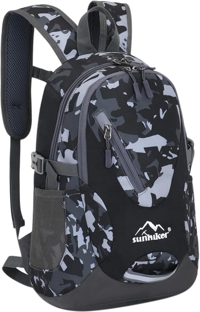sunhiker Small Cycling Hiking Backpack Water Resistant Travel Backpack Lightweight Daypack M0714 (20-25L)