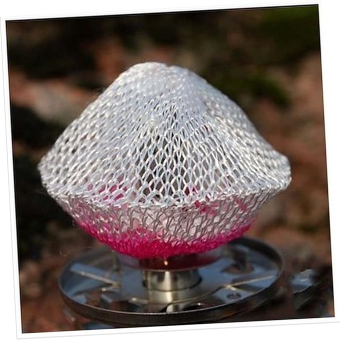 HEALLILY 4 Pcs Light Mantles Outdoor Lighting Gas Lamp Mantles Tent Light Camping Mantle Kerosene Camping Lights Light Gas Lights Lighting Outdoor Cloak Travel Universal White Lampshade