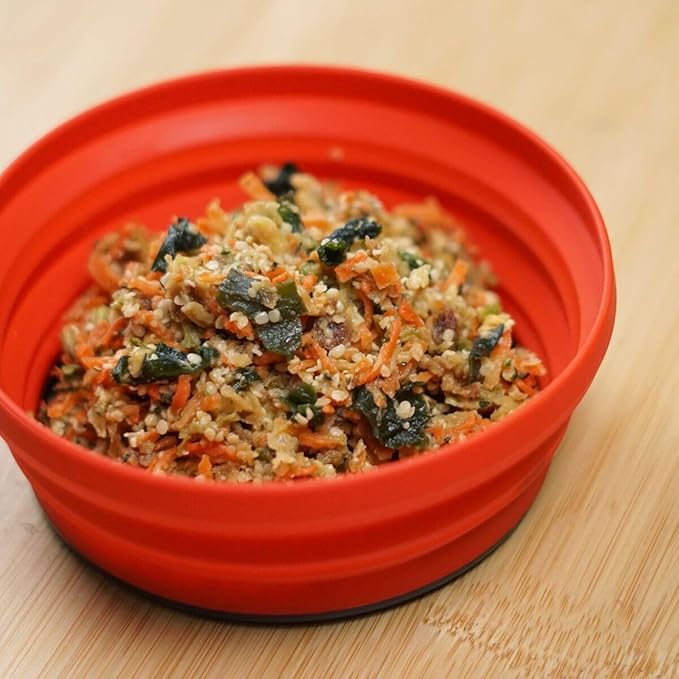 GOOD TO-GO Carrot-Ginger Power Bowl Stove-Free® (Single Serving) | No Stove Required! Camping Backpacking Food | Just Add Water Backpacking Meals | Dehydrated Meals Taste Better Than Freeze Dried