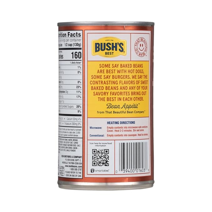 Bush's Best Baked Beans, Homey Onion Harmony Duo, 3 Homestyle Baked (28 Oz), 3 Onion Baked Beans (28oz), (Variety Pack)