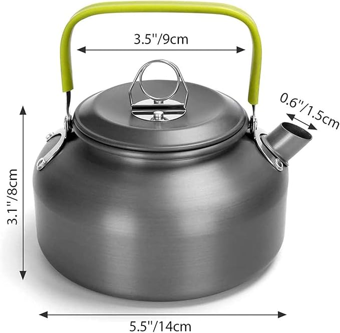 16Pcs Camping Cookware Camping Cooking Set Camping Stove Camping Pots and Pans Set Camping Gear Camp Kitchen Utensils Set
