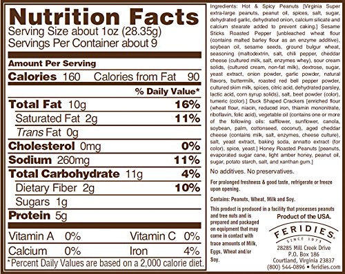 FERIDIES Sweet and Spicy Snack and Trail Mix Assortment (Rt.58 Trail Mix, Campfire Crunch, Happy Hour Heat, and 5'O Clock Crunch)