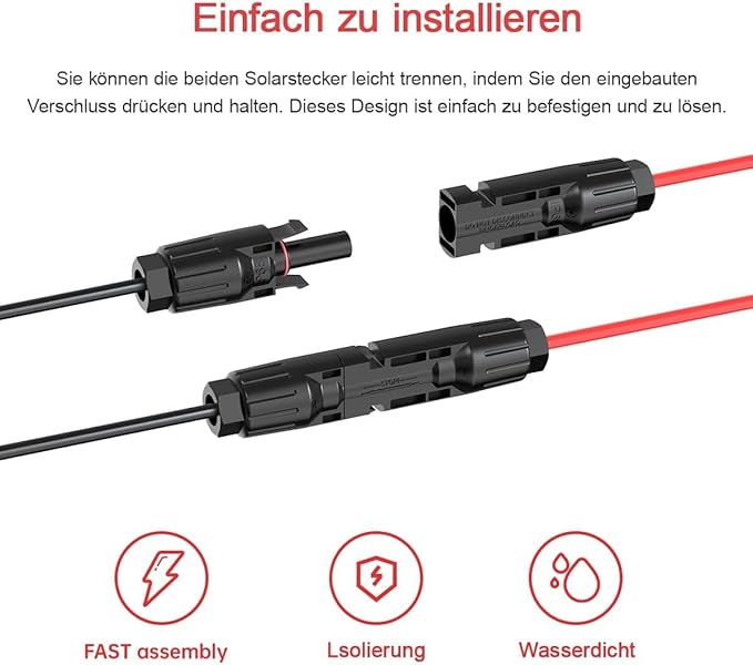 12AWG 2FT XT60 Solar Cable 2 10 25 35 50 75 100FT XT60 Extension Cable Solar Panel Connector to XT60 Connector for Portable Power Station (2FT)