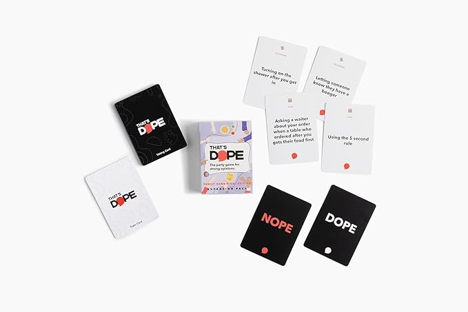 That's Dope: The Party Game for Strong Opinions ??Family Game Night Edition