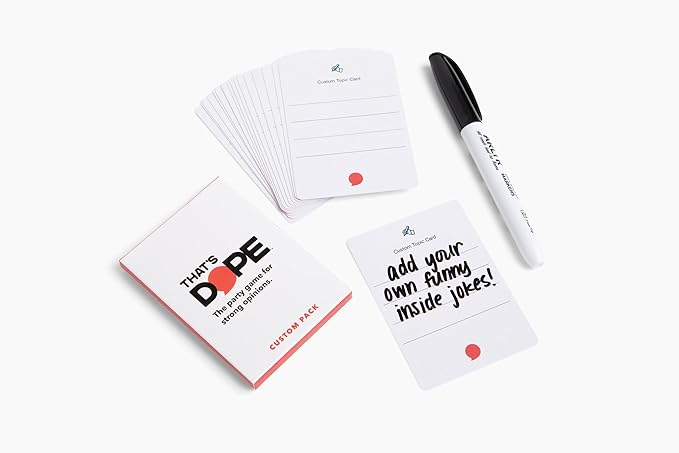 That's Dope: The Party Game for Strong Opinions ??Custom Pack