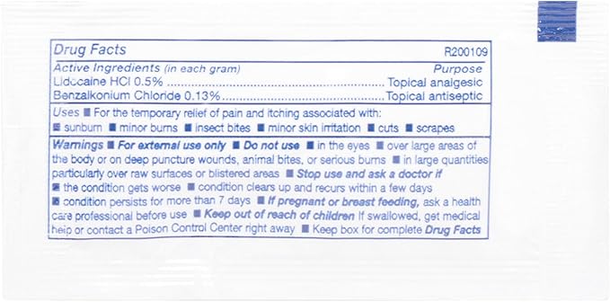 MFASCO First Aid Kit Refill Burn Care Refill Pack