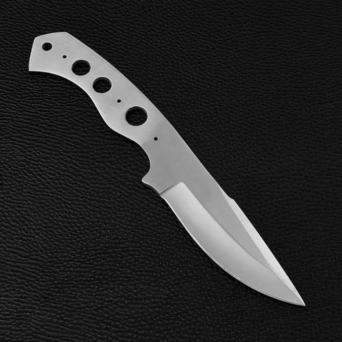 Zaby Knives-7286 Custom Handmade D2 Steel hunting Knife Blank Blade, 9'' Skinning Knife Blank Blade For knife making, Gray (7286 blank blade)