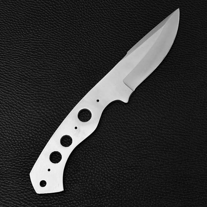 Zaby Knives-7286 Custom Handmade D2 Steel hunting Knife Blank Blade, 9'' Skinning Knife Blank Blade For knife making, Gray (7286 blank blade)