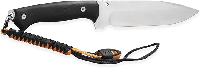 iFIELD Survival Knife Workout MOVA Satin Blade, Includes Sheath, Survival Knife, Camping Tool for Fishing, Hunting, Sport Activity