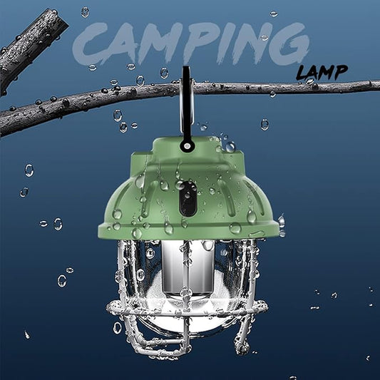 Camping Light,LED Tent Lanterns, Rechargeable Light IPX4 Waterproof Lights,3 Color 7 Light Modes Survival Lanterns Emergency Lamp for Camping Picnic Hiking Fishing Workshop Home Garden Decoration