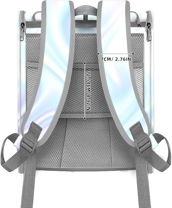 Cat Backpack Pet Carrier Backpack for Small Cats and Dogs, Dog Carrier Backpack with Inner Safety Leash Can be Used for Travel