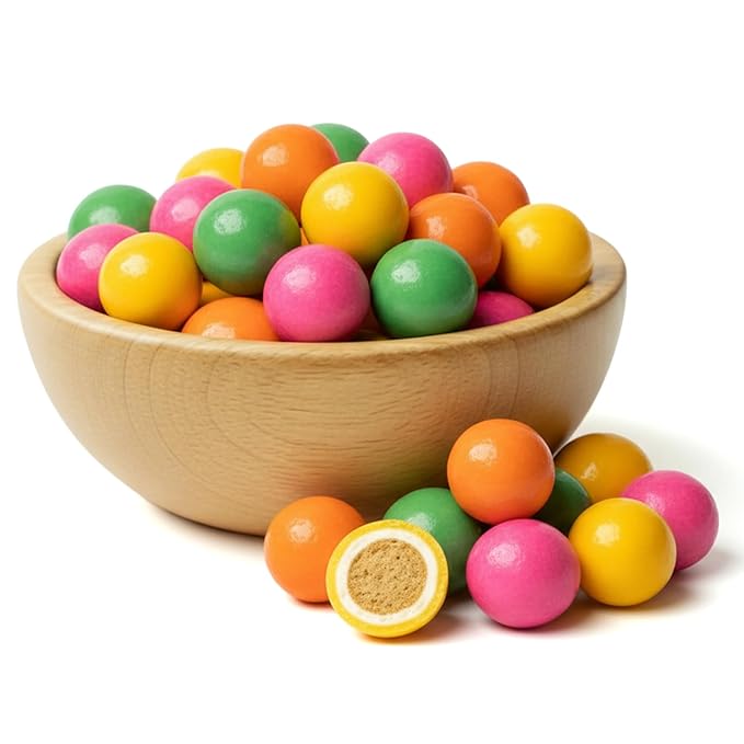 NY Spice Shop Ice Cream Sundae Chocolate Malt Balls Party Decorations - 8 Ounce Malted Milk Ball Candy Birthday Gifts - Chocolate Malted Milk Balls - Dark Chocolate Malt Ball Holiday Snacks