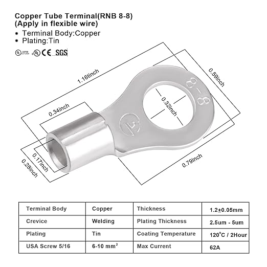 iGreely 10 Gauge Wire Tinned Copper Tray Cable - Connect Charge Controller and Battery for Solar Panel MPPT RV Automotive Marine Boat 10FT 10AWG