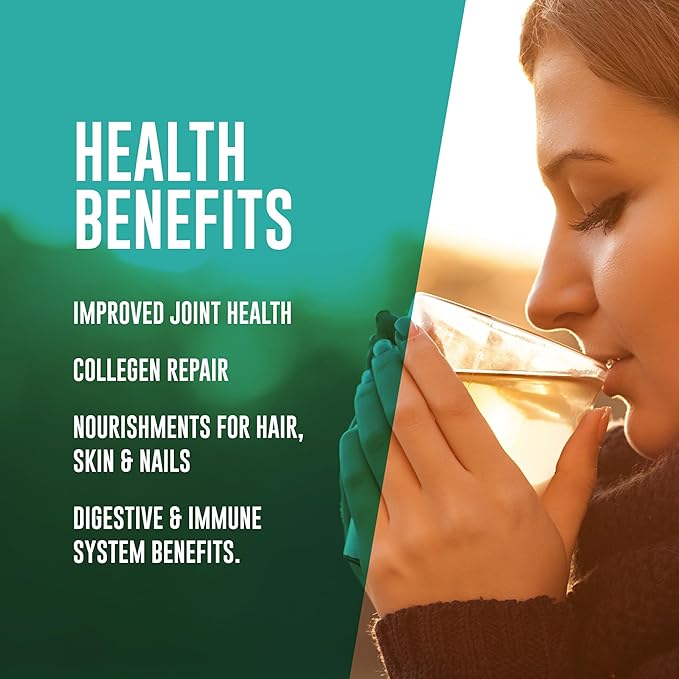 LonoLife Thai Curry Beef Bone Broth Powder Mix | Grass-Fed, 10g Protein | Collagen-Rich, Keto & Paleo Friendly | Natural Ingredients | 4 Portable Stick Pack Servings