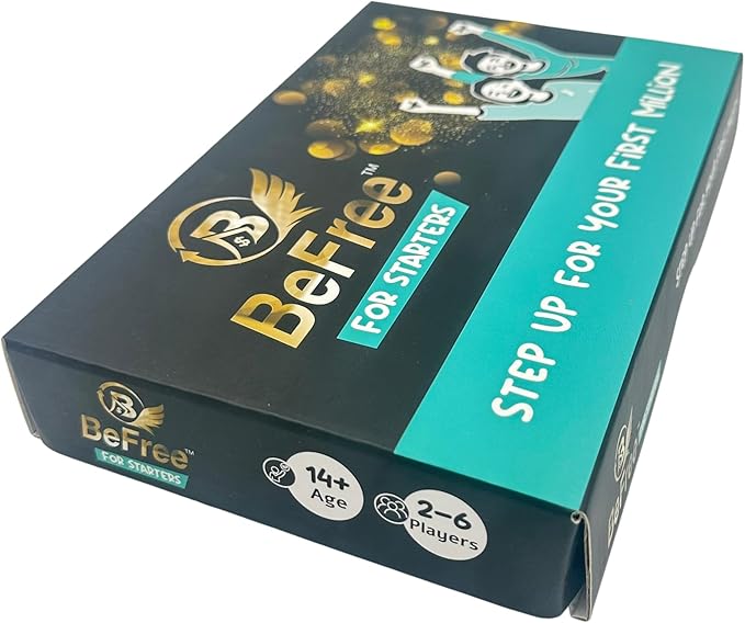 BeFree for Starters ??Financial Literacy Card Game | Learn to Earn Money, Invest & Manage Cash Flow | Educational Family Strategy Game for Teens & Adults