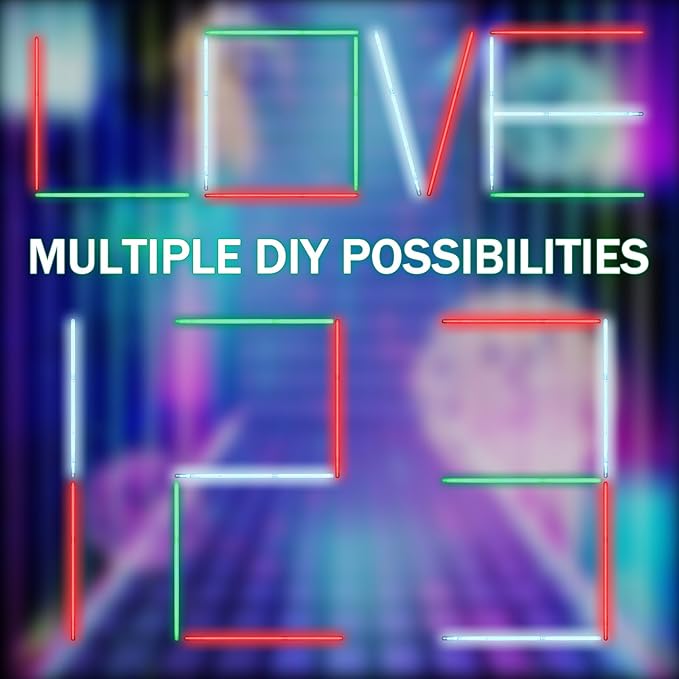 Hanaive 300 Pcs Glow Sticks Bulk 8 Inch Glow in The Dark Party Favors Neon Bracelets and Necklaces Light up Sticks with Connectors for Holiday Birthday Party Supplies(Red, Green, White)