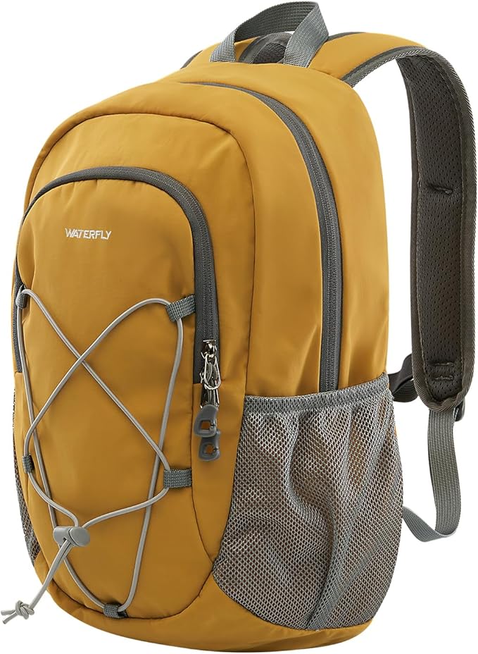 WATERFLY 12L Small Hiking Backpack: Day Pack Lightweight Travel Bag Camping Fitness Cycling Outdoor Sports Daypack For Women Men