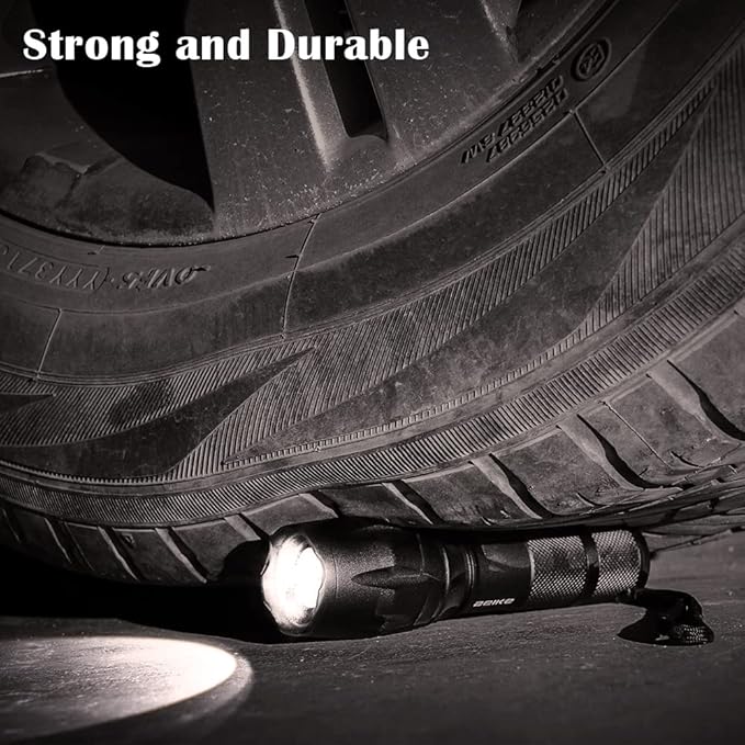 BEIKE Flashlight 2 Pack, Flash Light High Lumens, Small Flashlights Powerful, Super Bright LED Flashlight, Handheld Flashlights for Home, Camping, Emergency, Power Outages, Travel