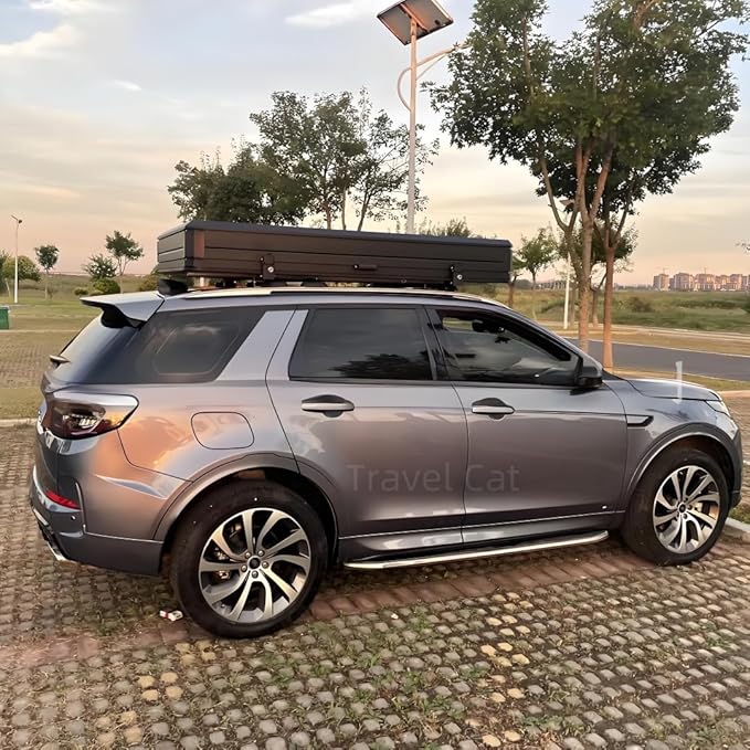 Travel Cat Rooftop Tent Hard Shell Travel Cat Roof Top Tent Hardshell Rooftop Tents for Jeep SUV Truck Van Car Camping Roof Rack Hard Shell Car Top Tents