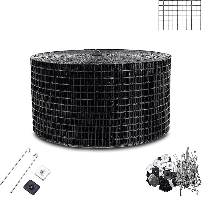 Solar Panel Bird Guard Mesh - 70 Aluminum Fasteners 8in x102Ft Solar Panel Critter Guard for Separate Critters, Pigeons, etc. from Solar Panel