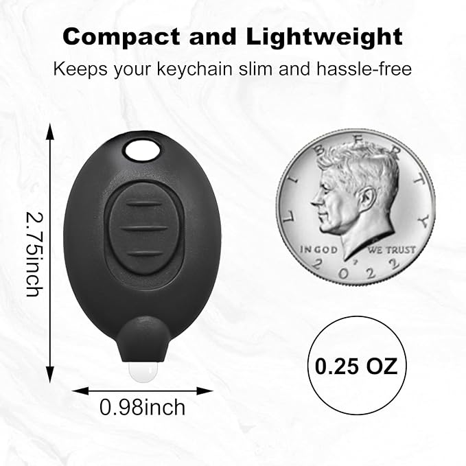 Mini LED Keychain Flashlight, Ultra Bright Micro Torch, Compact Key Ring Flashlight with White Light, Emergency Pocket Light, Tiny Flashlight for Outdoor Camping Hiking (12 PCS)