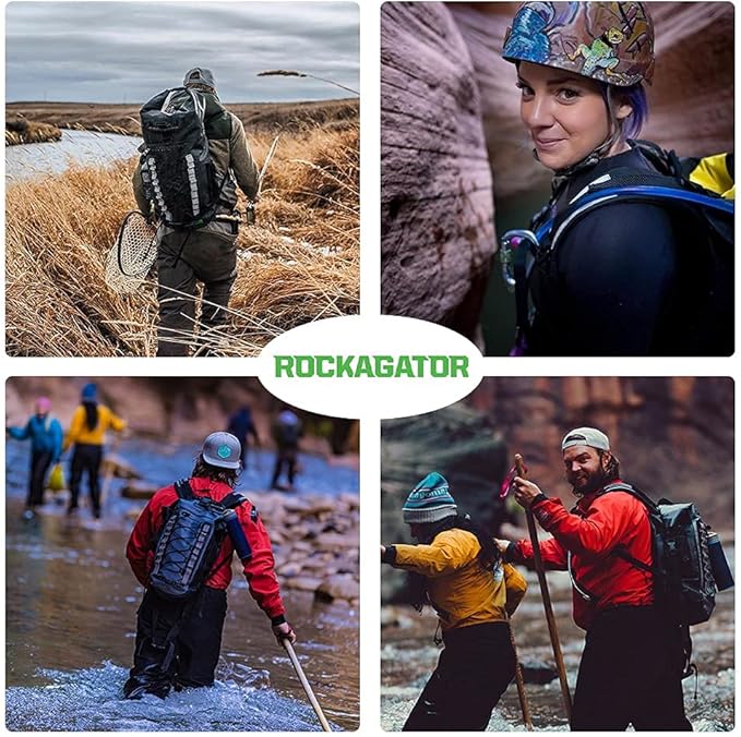 Rockagator Waterproof Backpack - 40 Liter HYDRIC Series Water Proof Floating Dry Bag River Pack