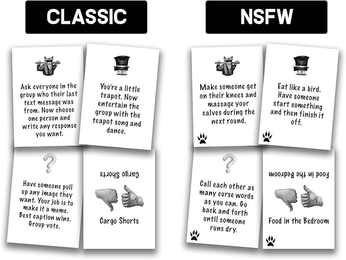 CoolCats & AssHats Mega Expansion - Hilarious Adult Drinking Card Party Game - by Infinite Games (Mega Edition)
