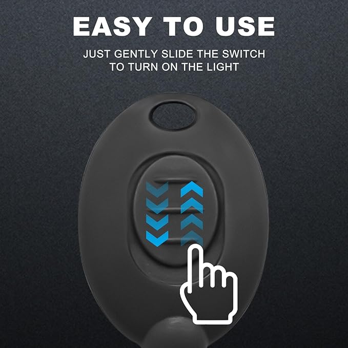 Mini LED Keychain Flashlight, Ultra Bright Micro Torch, Compact Key Ring Flashlight with White Light, Emergency Pocket Light, Tiny Flashlight for Outdoor Camping Hiking (12 PCS)