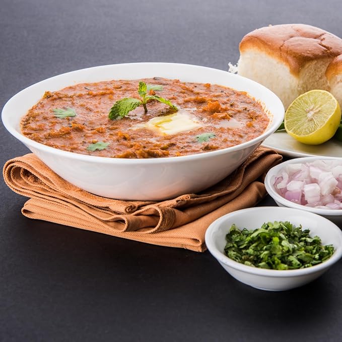 Ashoka Traditional Meals 1932, Vegan Mashed Vegetable Instant Curry, All-Natural, Ready to Eat Microwavable Meals, Bombay Pav Bhaji, Kosher Certified, Great for Hiking, No Preservatives, Pack of 1