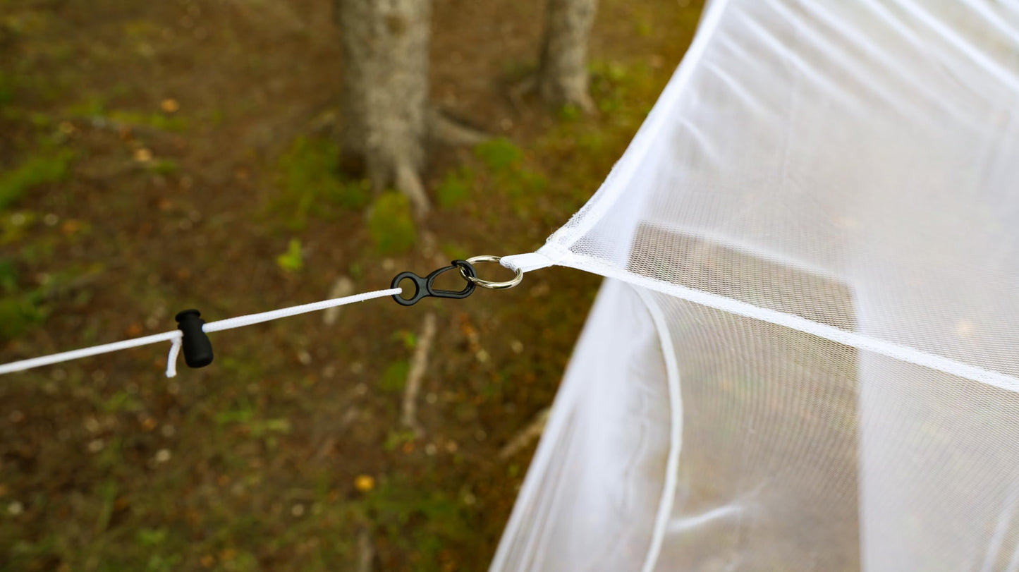 Coghlan's Rectangular Mosquito Net – Lightweight Mesh Canopy for Camping, Travel, and Outdoor Use