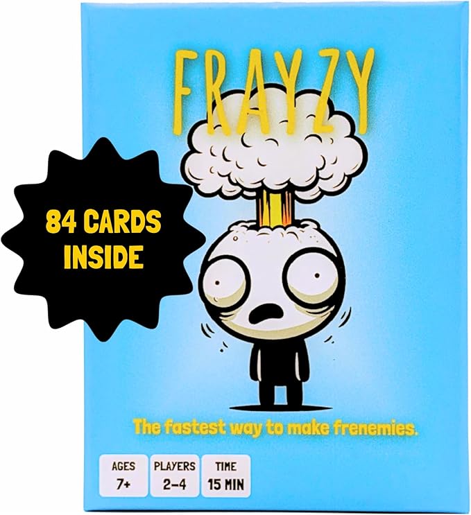 Fast-Paced Rummy-Style Card Game for Kids & Adults | Ages 7+ | Wild, Strategic, Family Fun