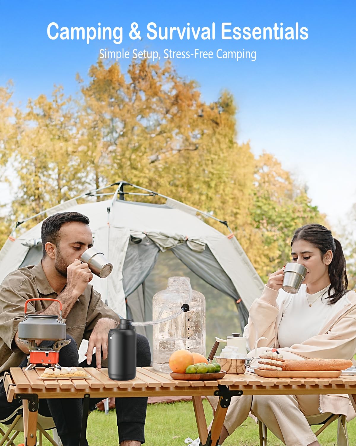 BKLES Electric Water Purifier Camping, Survival & Emergency Preparedness