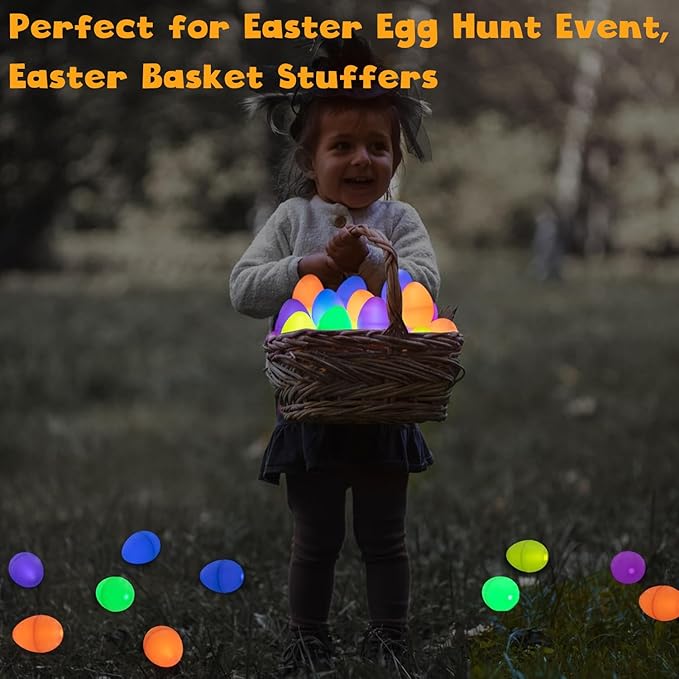 POPGIFTU 120 Mini Glow Sticks Bulk (1.96"), 6 Bright Colors ??Glow-in-the-Dark Small Sticks for Easter Eggs, Basket Stuffers, Party Favors, Neon Parties, Weddings, Halloween, Classroom Prizes