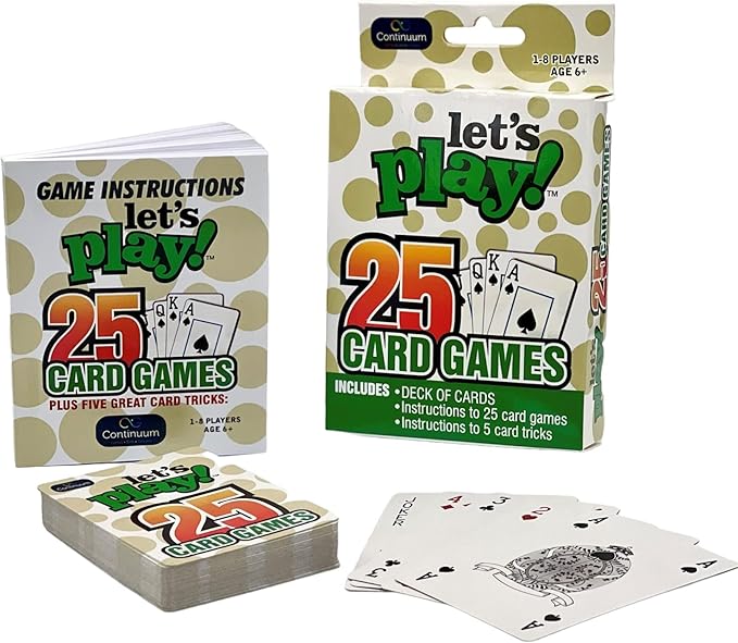 Let's Play 25 Games - Card Games