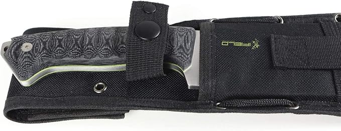 iFIELD Survival Knife Workout MOVA Satin Blade, Includes Sheath, Survival Knife, Camping Tool for Fishing, Hunting, Sport Activity