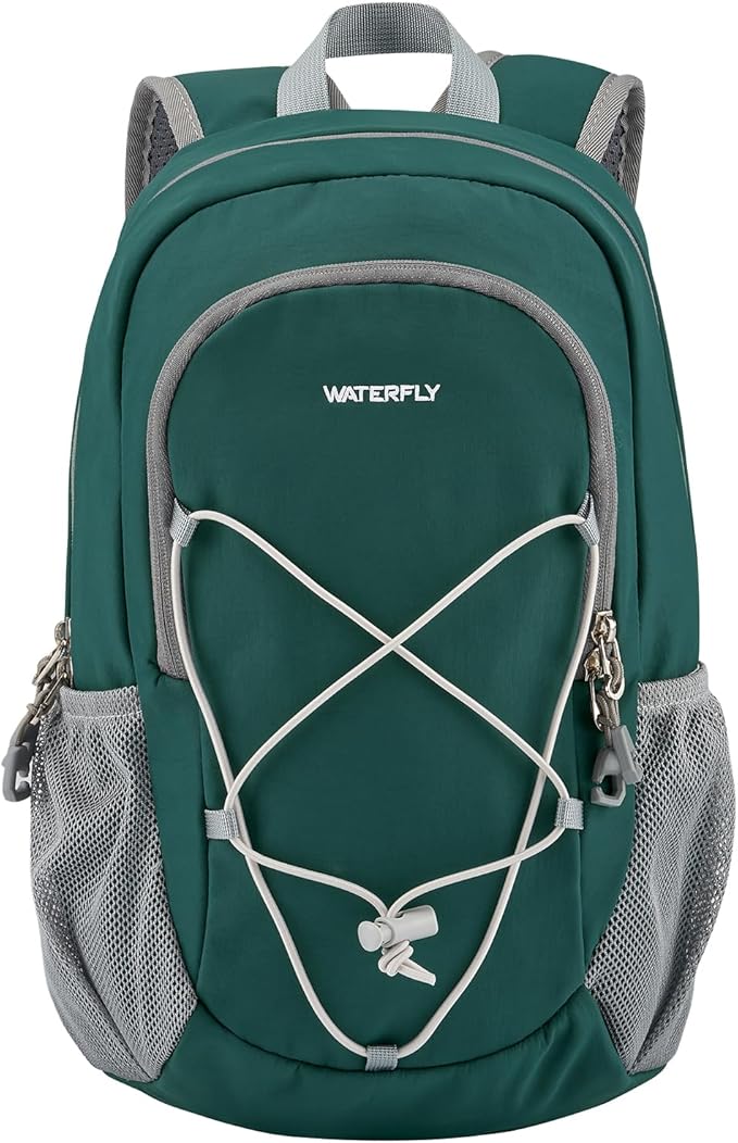 WATERFLY 12L Small Hiking Backpack: Day Pack Lightweight Travel Bag Camping Fitness Cycling Outdoor Sports Daypack For Women Men