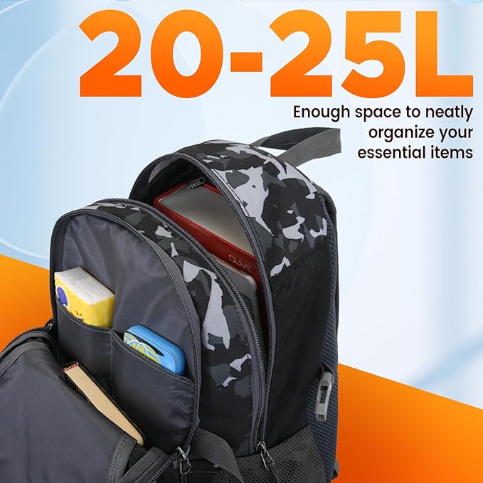 sunhiker Small Cycling Hiking Backpack Water Resistant Travel Backpack Lightweight Daypack M0714 (20-25L)