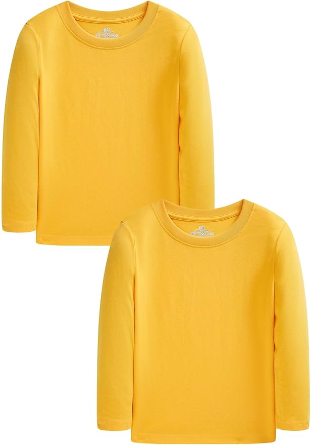 Family Feeling Kids' Long Sleeve Crewneck Boys Tee T-Shirt